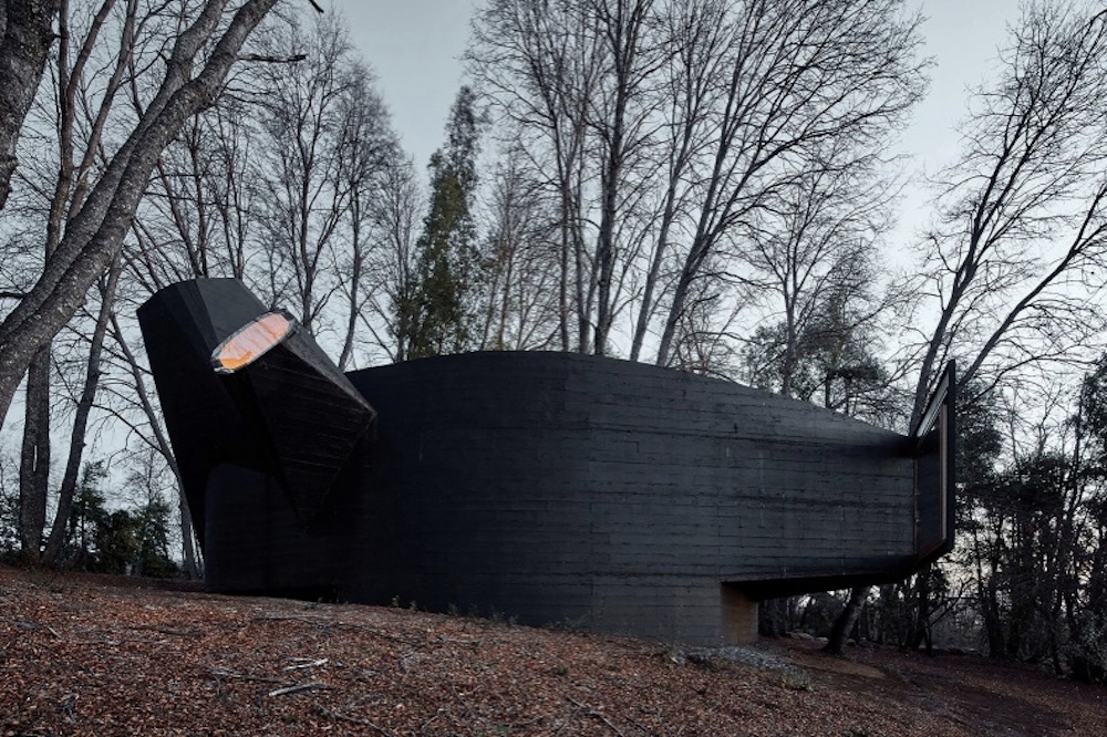 Casa para o Poema do Ângulo Reto, foto cedida por Smiljan Radić